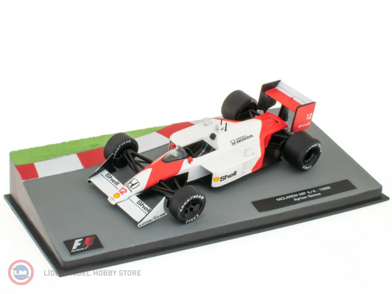 Atlas - 1:43 1988 Mclaren MP 4/4 #12 Ayrton Senna - 732,53 TL