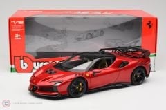 1:18 Burago 2024 Ferrari SF90XX STRADALE - ROSSO MAGMA