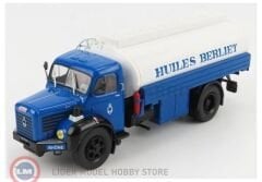 1:43 Atlas 1960 Berliet GLR8M2 Tanker Truck Huiles