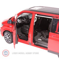 1:18 Volkswagen T6 Multivan Kırmızı
