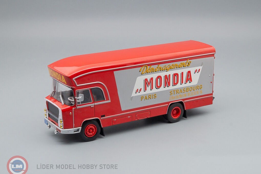 1:43 Atlas 1971 Berliet GBK6 Truck Mondia