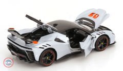 1:18 Burago 2024 Ferrari SF90XX STRADALE - BIANCO ARTICO