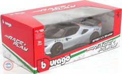 1:18 Burago 2024 Ferrari SF90XX STRADALE - BIANCO ARTICO