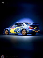 1:12 Otto 2002 Subaru Impreza S9 WRC Rally of Wales Solberg No7