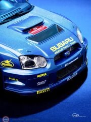 1:12 Otto 2002 Subaru Impreza S9 WRC Rally of Wales Solberg No7