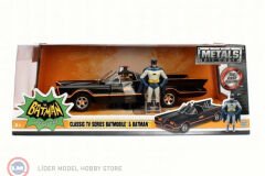 1:24 1966 Batmobile Batman & Robin Figür