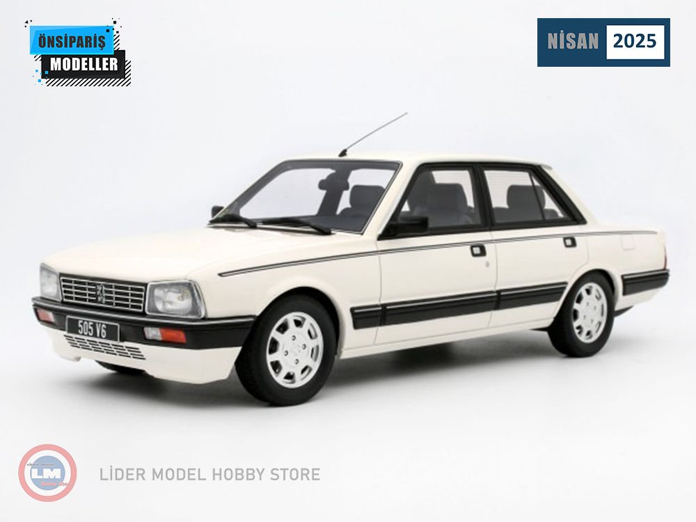 1:18 Otto 1989 Peugeot 505 V6
