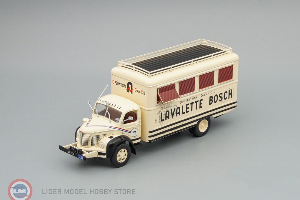 1:43 Atlas 1969 Berliet GLC6 Truck Operation Gas Oil Lavalette Bosh - Tamponlu