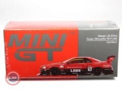1:64 Mini GT 2024 Nissan SKYLINE GT-R (R34) SUPER SILHOUETTE REDBLACK