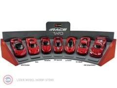 1:43 Burago Ferrari Set 7li