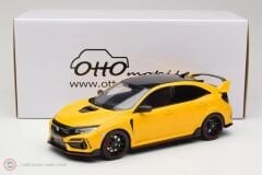 1:18 OTTO 2020 Honda Civic Type R FK8 Euro Spec Sunlight Yellow
