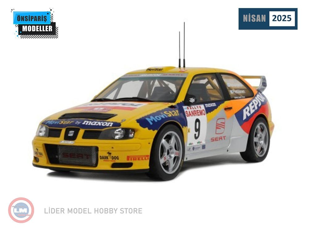 1:18 Otto1999 Seat Cordoba Evo 2 WRC San Remo