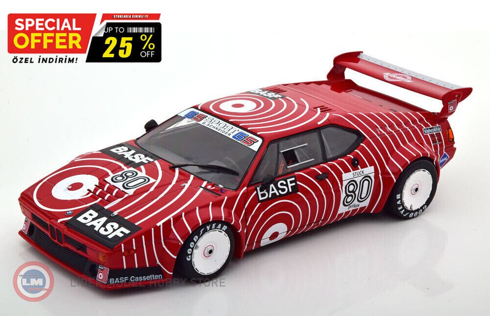 1:18 1980 BMW M1 Procar #80 Procar Series 1980 - Hans-Joachim Stuck