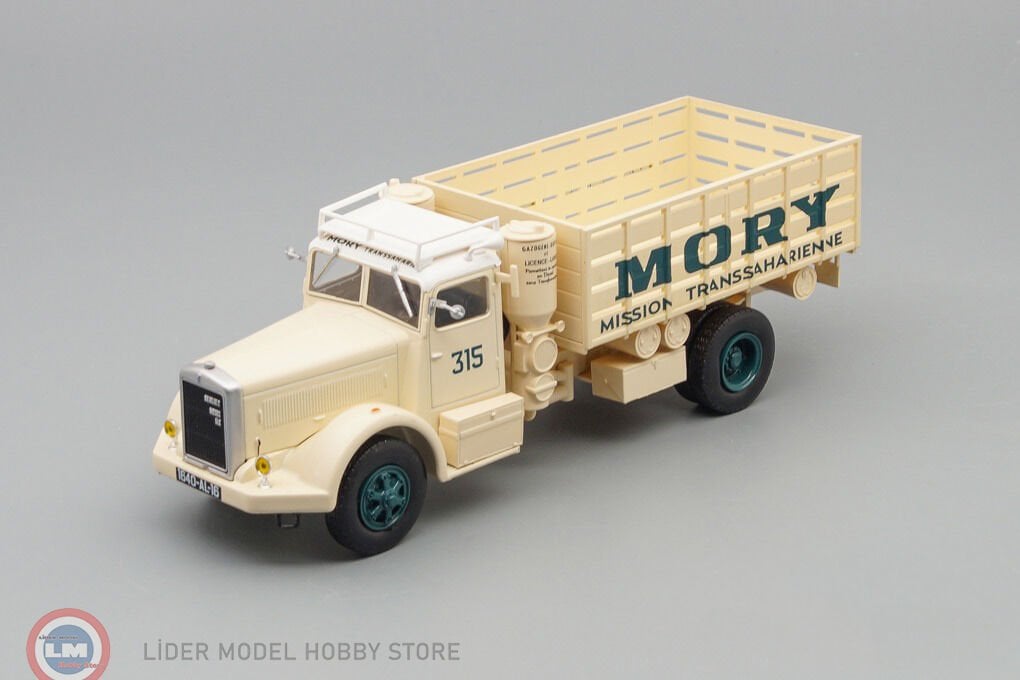 1:43 Atlas 1941 Berliet GDME10 Truck #315 Mory Mission Transsaharienne