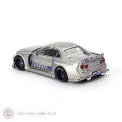 1:64 Mini GT Kaido 1999 Nissan SKYLINE GT-R (R34) KAIDO WORKS SHINJUKU V1