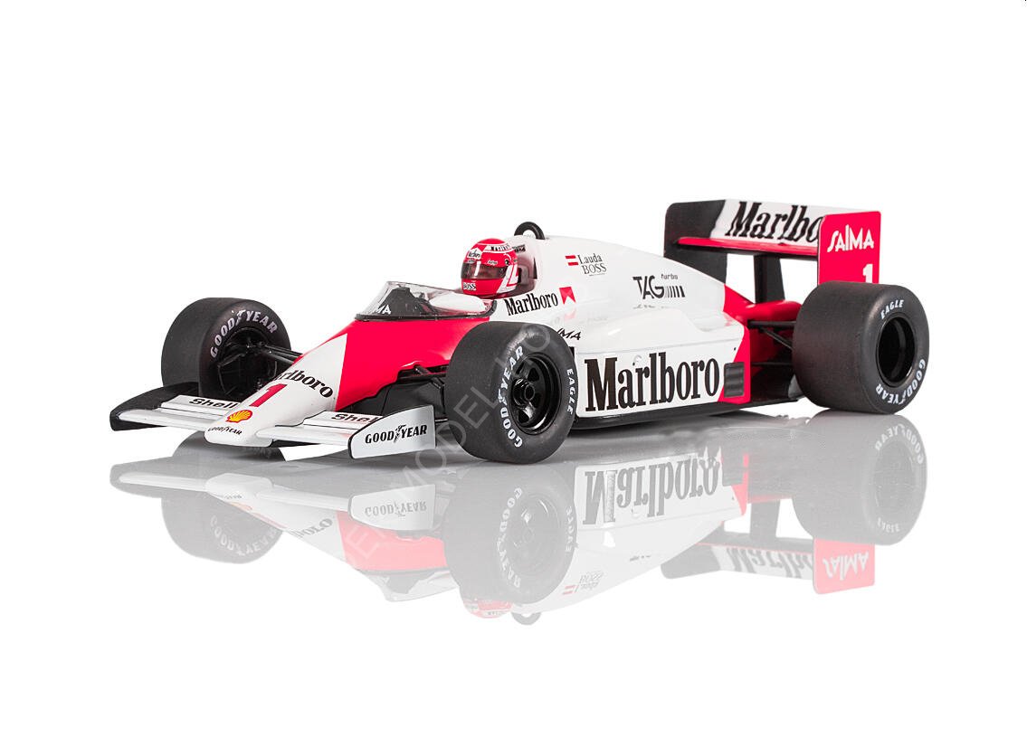d*n様 MINICHAMPS McLarenFord MP4/1cマルボロ MCG - 1:18 1985 Mclaren MP4/2B #1 Marlboro Formula 1 - 3.989,46 TL