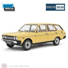 1:18 Laudo Racing 1974 Fiat 131 1600 Mirafiori Familiare Special Giallo