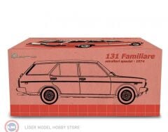 1:18 Laudo Racing 1974 Fiat 131 1600 Mirafiori Familiare Special Giallo