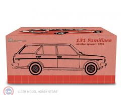 1:18 Laudo Racing 1974 Fiat 131 Kartal 1600 Mirafiori Familiare Special Giallo