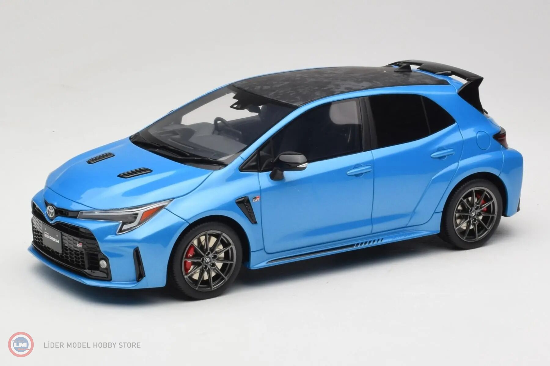 1:18 OTTO 2022 Toyota Corolla GR Circuit Edition Flame Blue