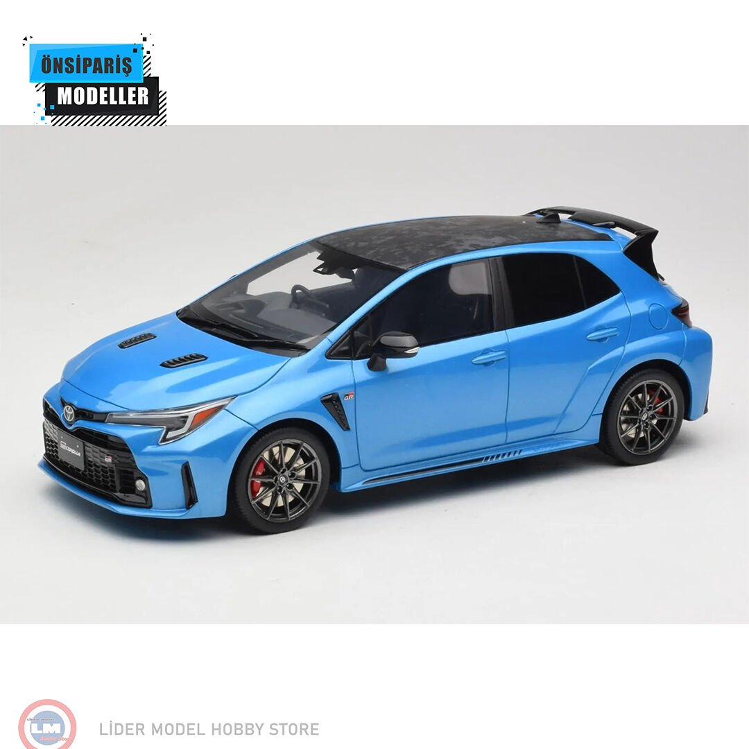1:18 OTTO 2022 Toyota Corolla GR Circuit Edition Flame Blue