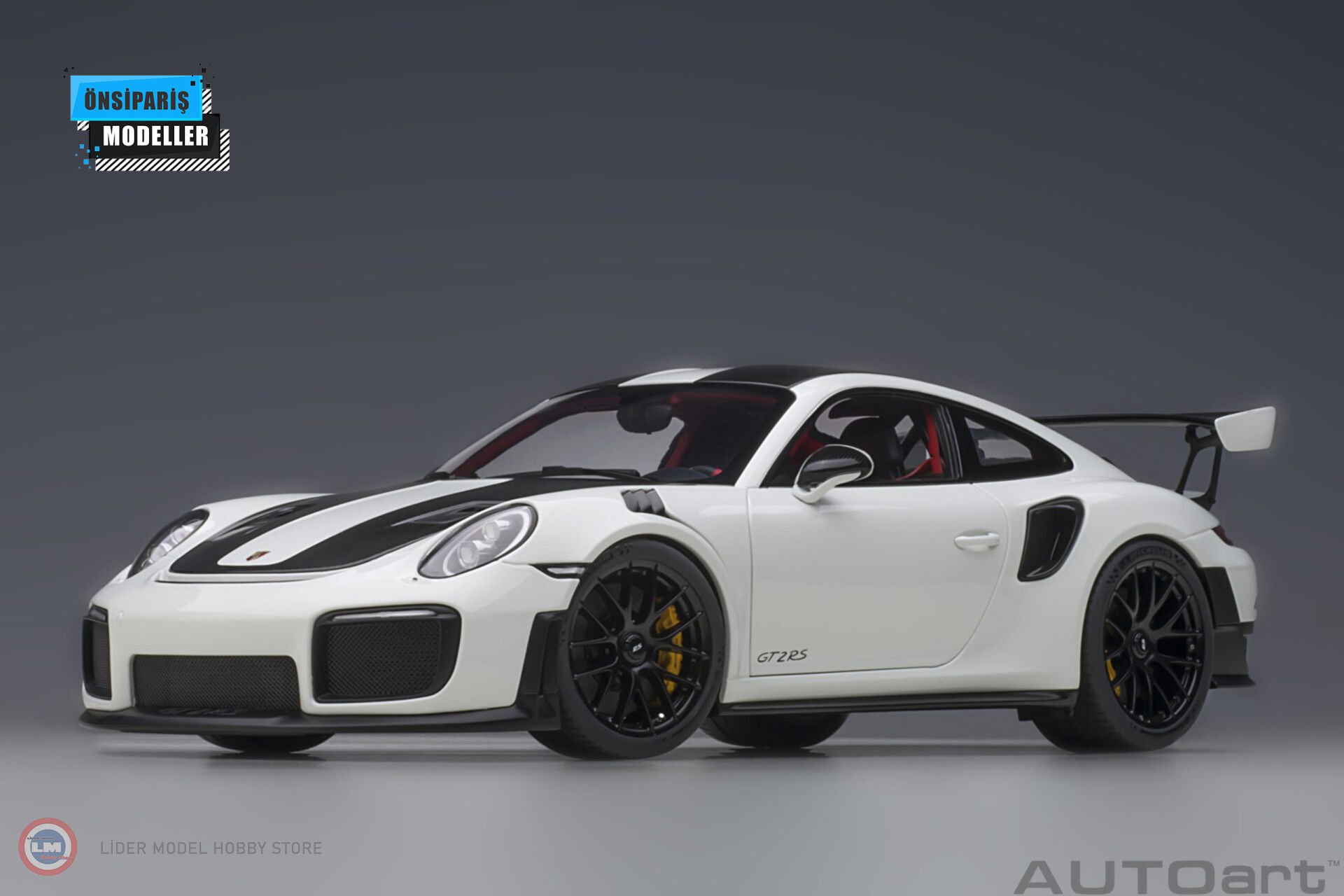 1:18 2017 Porsche 911 (991.2) GT2 RS Beyaz
