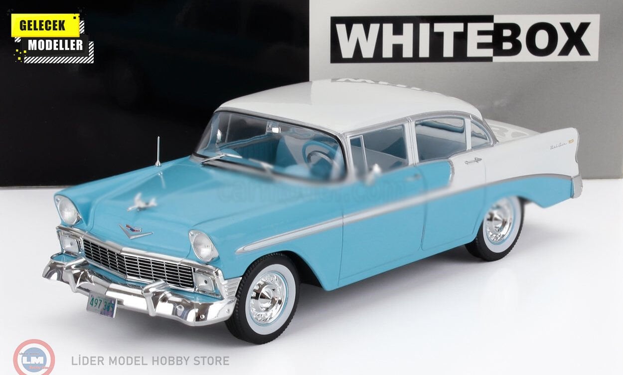 1:24 WhiteBox 1956 Chevrolet Bel Air 4-Door HardTop