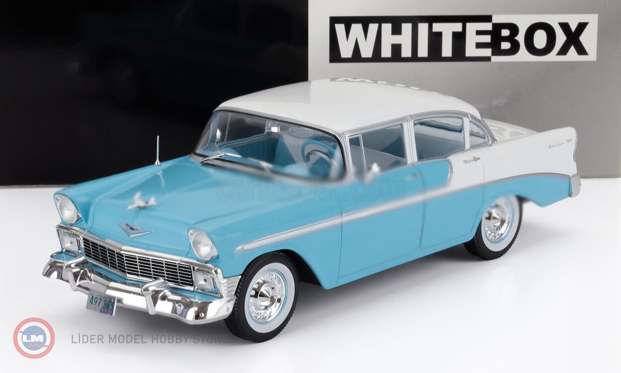 1:24 WhiteBox 1956 Chevrolet Bel Air 4-Door HardTop