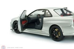 Solido - 1:18 Solido 1999 Nissan Skyline R34 GT-R Z-Tune - silver