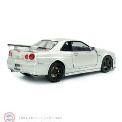 1:18 Solido 1999 Nissan Skyline R34 GT-R  Z-Tune - silver