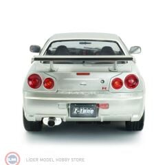 1:18 Solido 1999 Nissan Skyline R34 GT-R  Z-Tune - silver