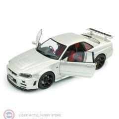 1:18 Solido 1999 Nissan Skyline R34 GT-R  Z-Tune - silver