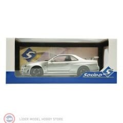 1:18 Solido 1999 Nissan Skyline R34 GT-R  Z-Tune - silver
