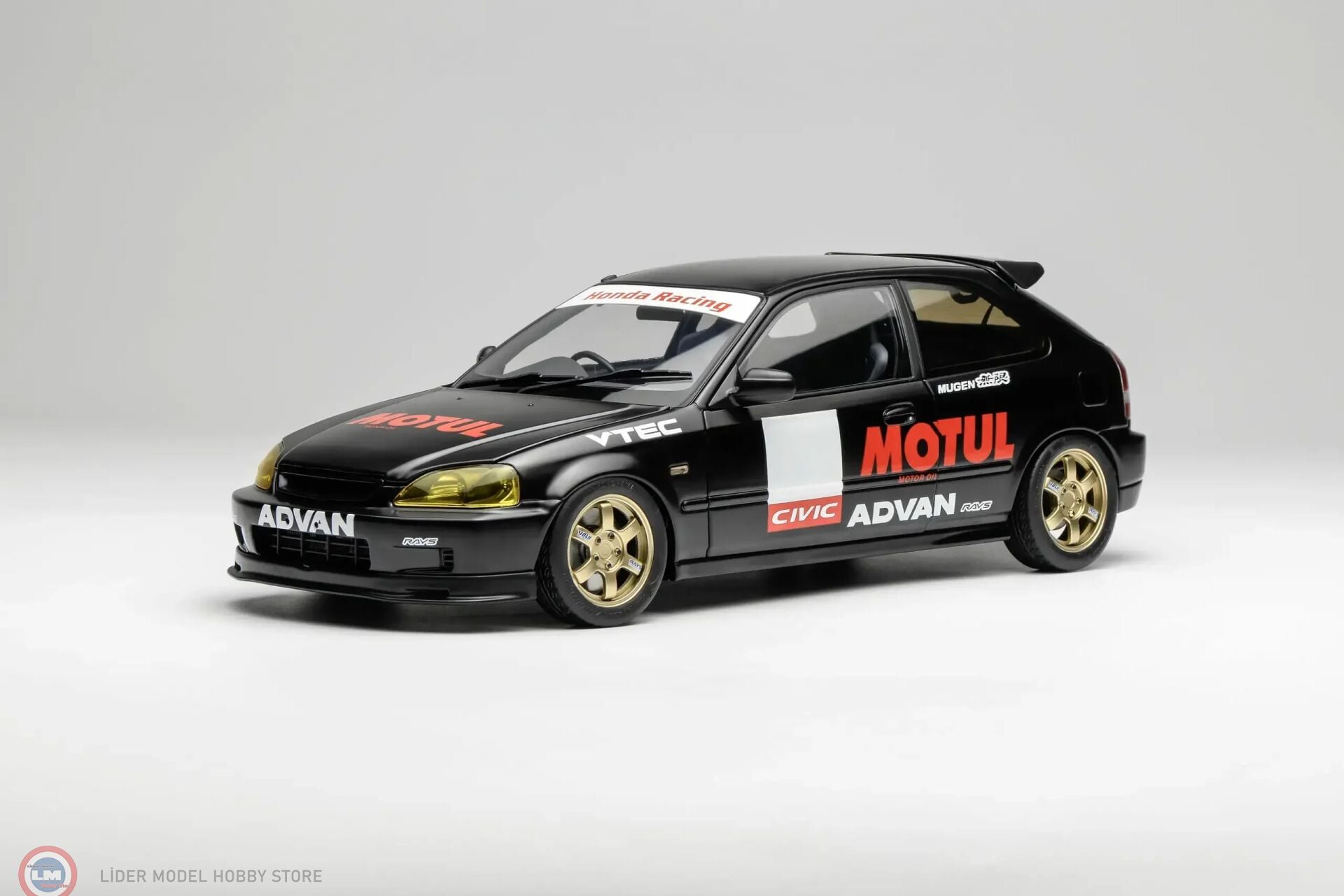 1:18 Motorhelix Honda Civic EK9 Type R Motul Racing