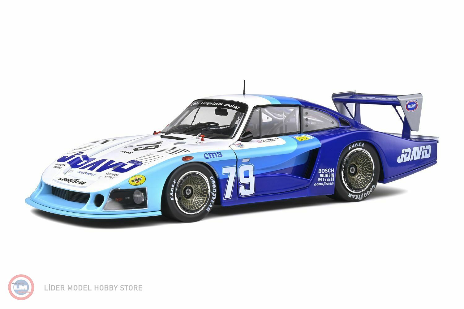 1:18 1982 Porsche 935 MobyDick #79
