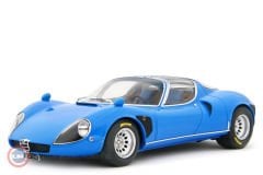 1:18 1967 Alfa Romeo 33 Coupè Stradale D Version Telaio 111 Blue