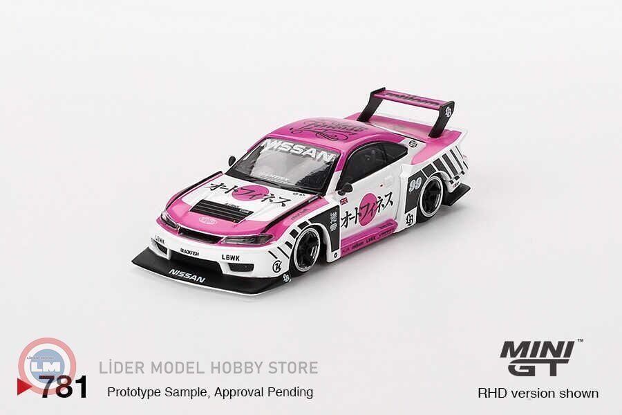 1:64 2023 Nissan SILVIA S15 LB-SUPER SILHOUETTE AUTO FINESSE SEMA