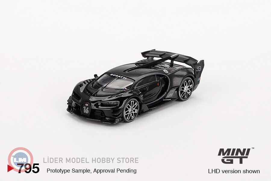 1:64 2015 Bugatti VISION GRAN TURISMO BLACK