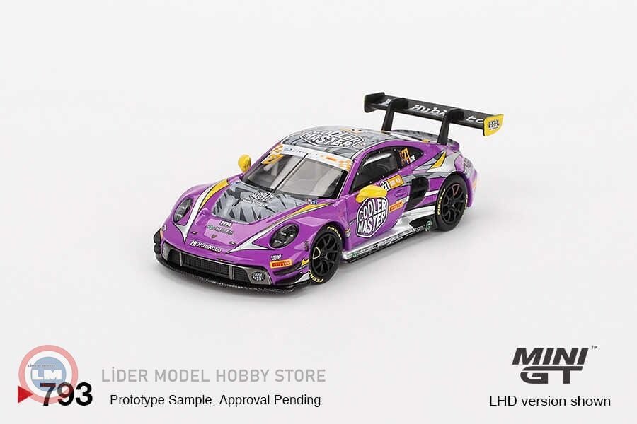 1:64 2023 Porsche 911 (992) GT3 R #27 HUBAUTO RACING 70TH MACAU GRAND PRIX