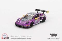 1:64 2023 Porsche 911 (992) GT3 R #27 HUBAUTO RACING 70TH MACAU GRAND PRIX
