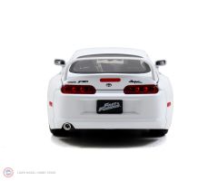 1:24 Jada 1995 Brian's Toyota Supra White - Fast & Furious