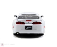 1:24 Jada 1995 Brian's Toyota Supra White - Fast & Furious
