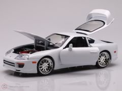 1:24 Jada 1995 Brian's Toyota Supra White - Fast & Furious