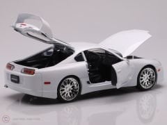 1:24 Jada 1995 Brian's Toyota Supra White - Fast & Furious