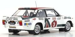 1:18 Kyosho 1978 Fiat 131 Abarth Rallye 1000 Lakes Alen Kivimaki