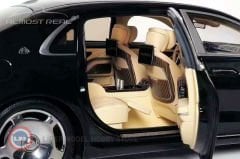 1:18 2021 Mercedes Benz Maybach S Class S680 V12 Biturbo Obsidian Black