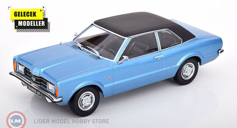 1:18 KK Scale 1971 Ford Taunus GT Sedan with vinylroof
