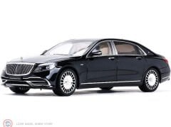 1:18 Almost Real 2019 Mercedes Benz S Class Maybach Obsidian Black