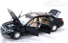1:18 Almost Real 2019 Mercedes Benz S Class Maybach Obsidian Black