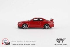 1:64 1999 Nissan SKYLINE GT-R (R34) VSPEC ACTIVE RED